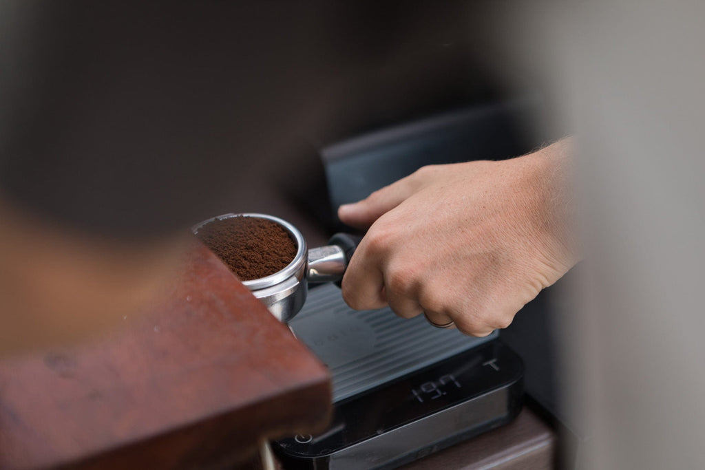 Measuring espresso shot