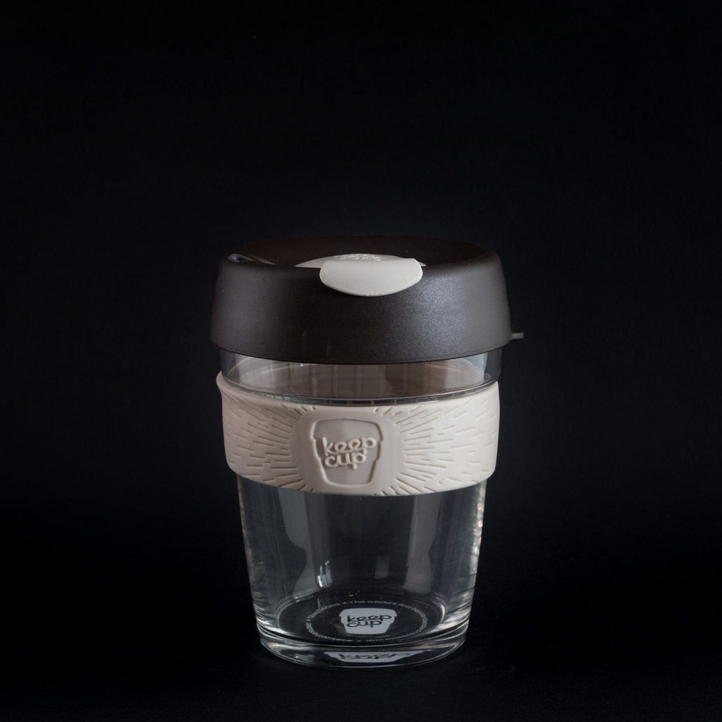 Glass KeepCup - silicone neutrals
